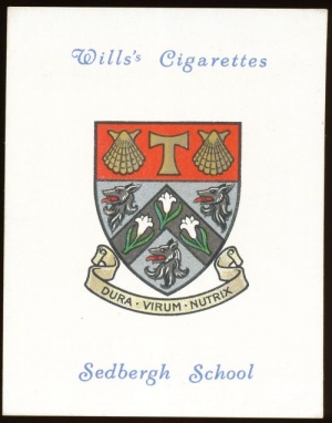 Wappen von Sedbergh School/Coat of arms (crest) of Sedbergh School