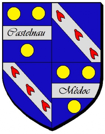 Blason de Castelnau-de-Médoc/Arms of Castelnau-de-Médoc