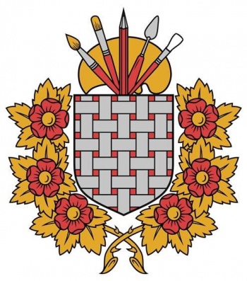 Arms (crest) of Janis Rozentāls art school
