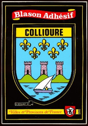 Blason de Collioure/Coat of arms (crest) of {{PAGENAME