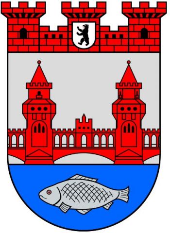 Wappen von Friedrichshain/Arms (crest) of Friedrichshain