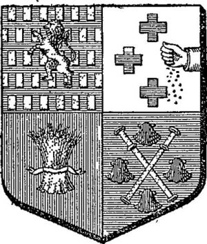 Arms (crest) of Jean-Baptiste-Marie-Simon Jacquenet