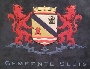 Wapen van Sluis/Coat of arms (crest) of Sluis