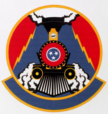 Coat of arms (crest) of the 214th Electronic Installation Squadron, Tennessee Air National Guard