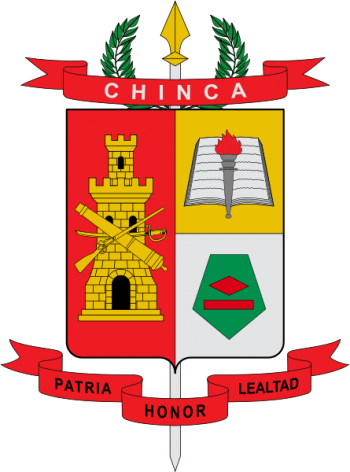 Coat of arms (crest) of the Non Comissioned Officer School Sergeant Inocencio Chinca, Colombian Army
