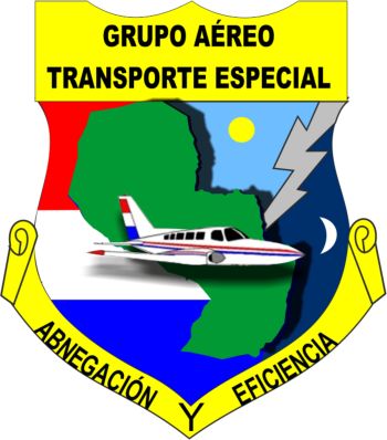 Coat of arms (crest) of the Special Air Transport Group, Air Force of Paraguay