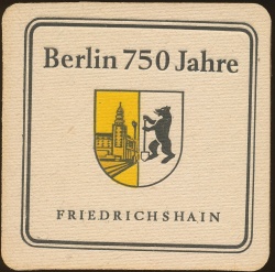 Wappen von Friedrichshain/Coat of arms (crest) of Friedrichshain