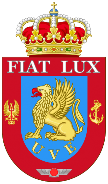 Coat of arms (crest) of the Spanish Armed Forces Verification Unit, Spain