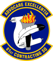 81st Contracting Squadron, US Air Force.png