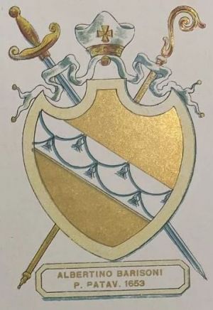 Arms (crest) of Albertino Barisoni
