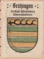 Wappen von Grötzingen/Arms (crest) of Grötzingen