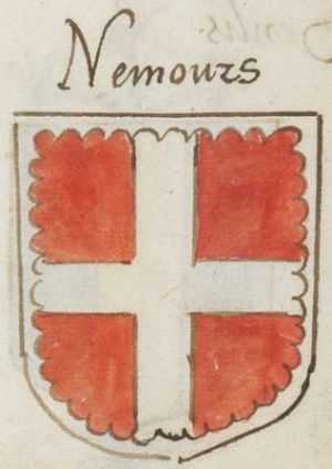 Coat of arms (crest) of Nemours