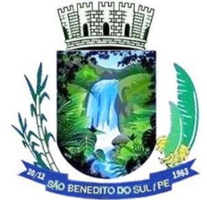Brasão de São Benedito do Sul/Arms (crest) of São Benedito do Sul