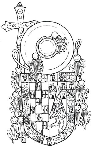 Arms (crest) of Francisco de los Ángeles Quiñones