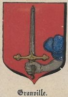 Blason de Granville/Arms (crest) of GranvilleThe arms in 1845