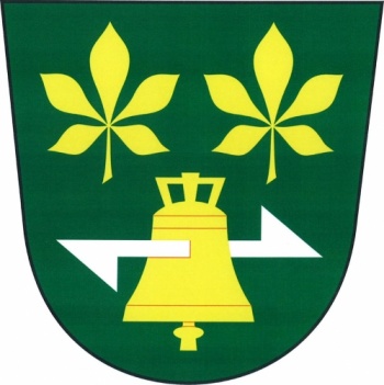 Arms (crest) of Haluzice (Zlín)