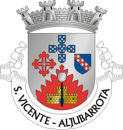 Braso da freguesia de So Vicente de Aljubarrota