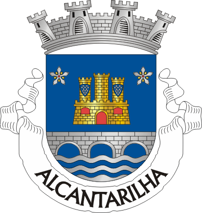Bandeira da freguesia de Alcantarilha