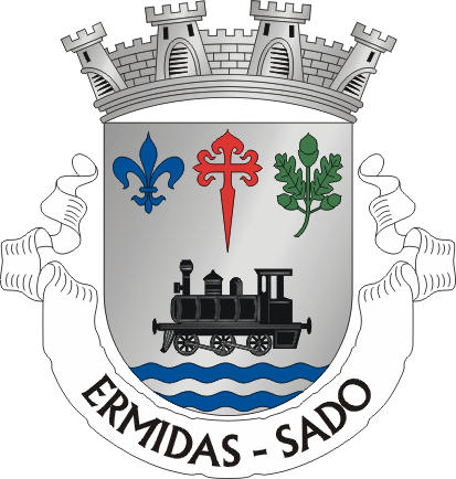 Braso da freguesia de Ermidas-Sado