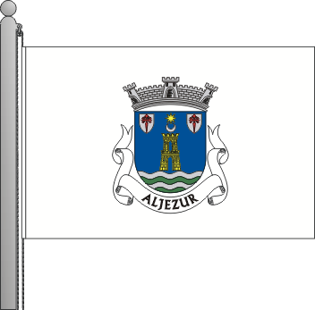 Bandeira da freguesia de Aljezur