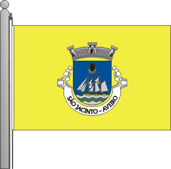 Bandeira da freguesia de So Jacinto