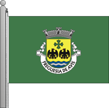 Bandeira da freguesia de Avis