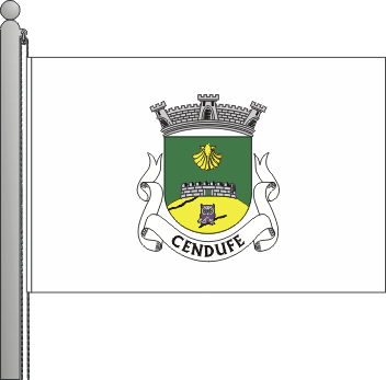 Bandeira da freguesia de Cendufe