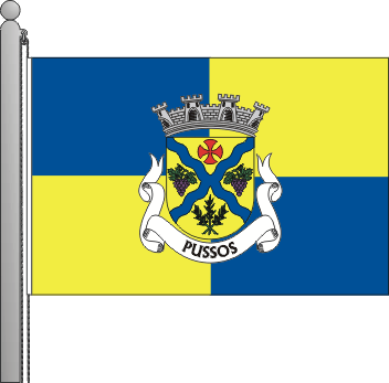 Bandeira da freguesia de Pussos