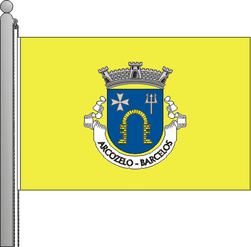 Bandeira da freguesia de Arcozelo
