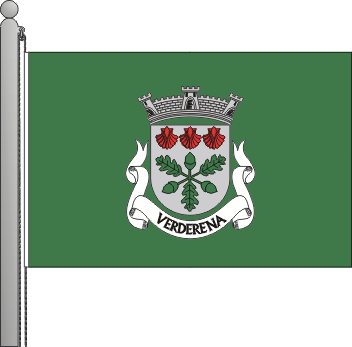 Bandeira da freguesia de Verderena