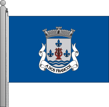 Bandeira da freguesia de A dos Francos
