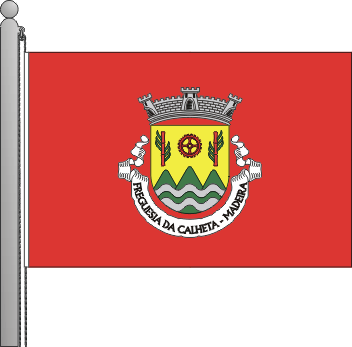 Bandeira da freguesia da Calheta