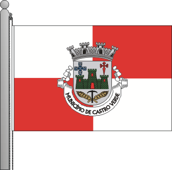 Bandeira do municpio de Castro verde
