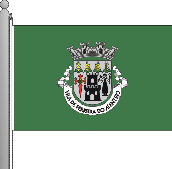 Bandeira do municpio de Ferreira do Alentejo