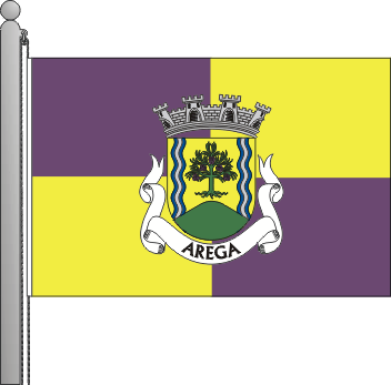 Bandeira da freguesia de Arega
