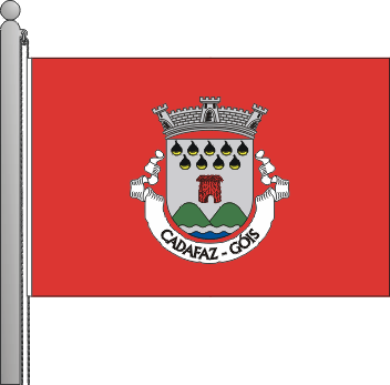 Bandeira da freguesia de Cadafaz