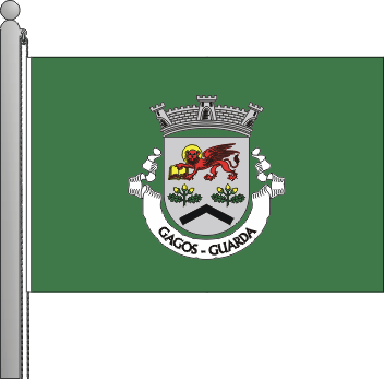 Bandeira da freguesia de Gagos