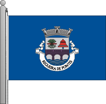 Bandeira da freguesia de Regueira de Pontes