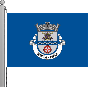 Bandeira da freguesia de Barca