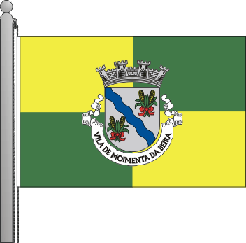 Bandeira do municpio de Moimenta da Beira