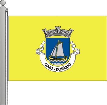 Bandeira da freguesia de Gaio - Rosrio