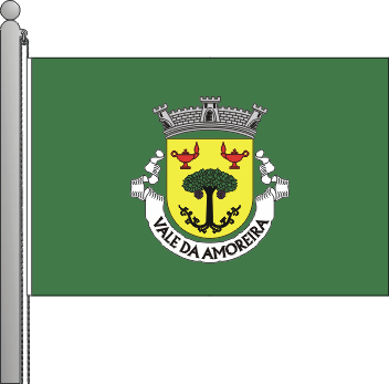 Bandeira da freguesia de Vale da Amoreira