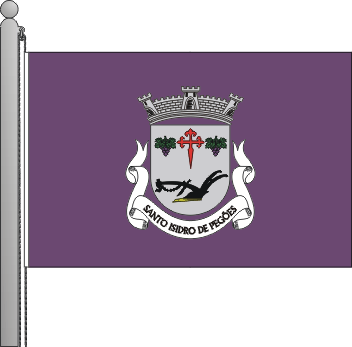 Bandeira da freguesia de Santo Isidro de Peges