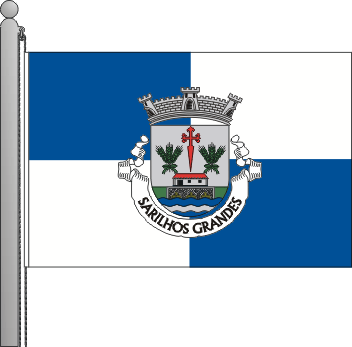 Bandeira da freguesia de Sarilhos Grandes