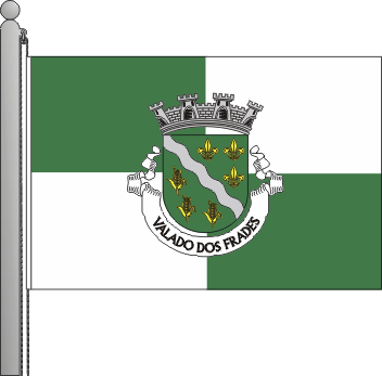 Bandeira da freguesia de Valado dos Frades