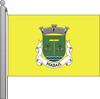 Bandeira da freguesia de Madail