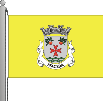 Bandeira da freguesia de Maceda