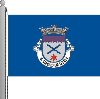 Bandeira da freguesia de So Simo de Litm