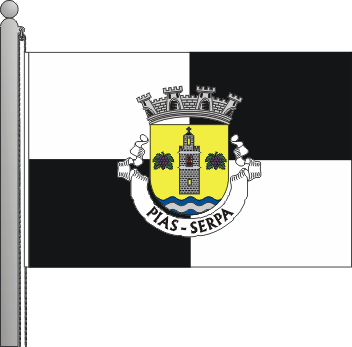 Bandeira da freguesia de Pias
