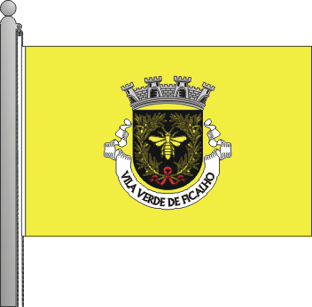 Bandeira da freguesia de Vila Verde de Ficalho